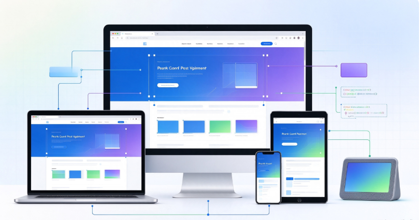 Multi-Device Adaptive Web Development and Custom Coding Services
